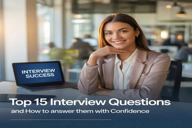 Read more about the article Top 15 Interview Questions and How to Answer Them with Confidence