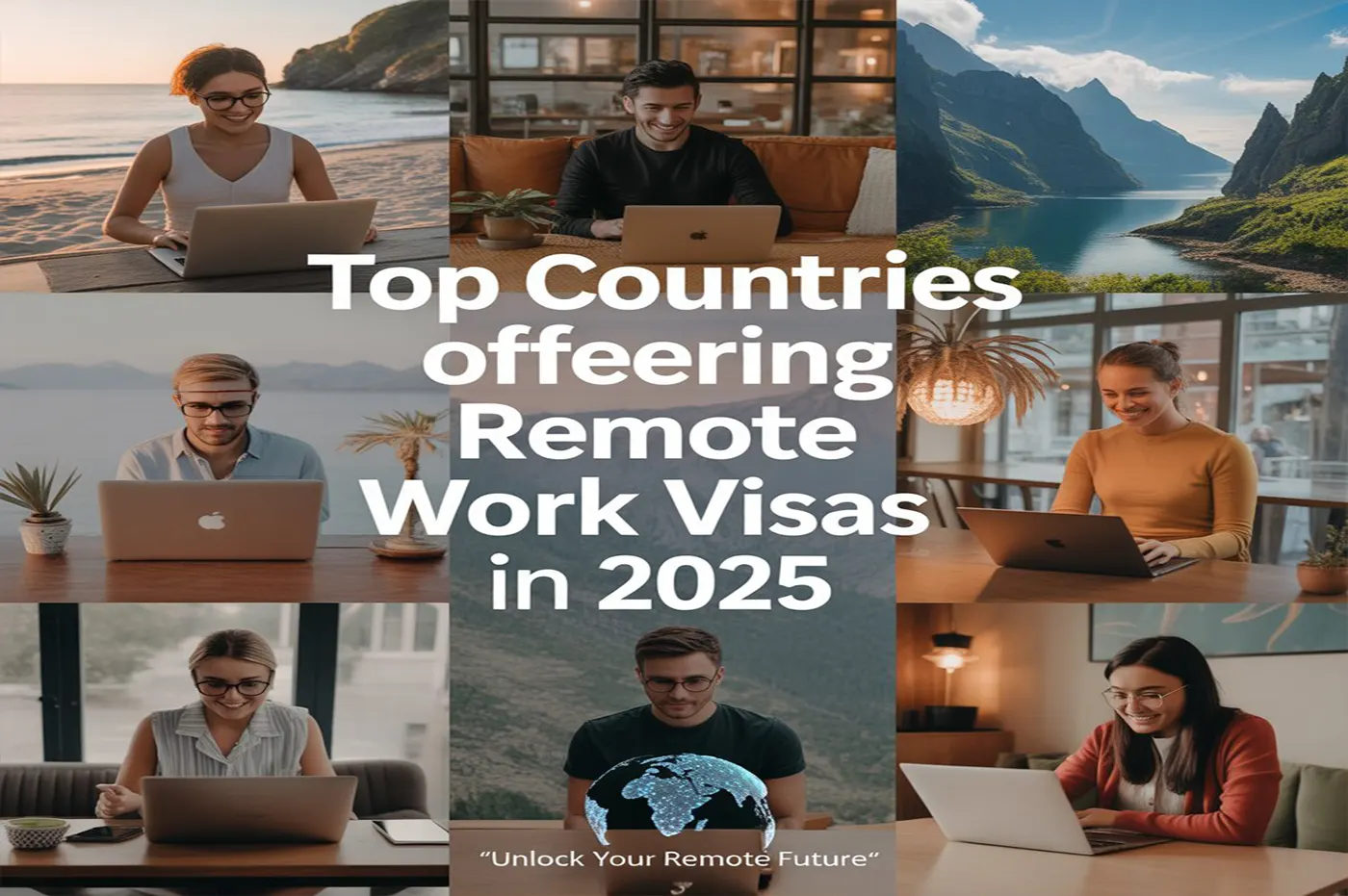 Read more about the article Top Countries Offering Remote Work Visas In 2025: Requirements & Benefits