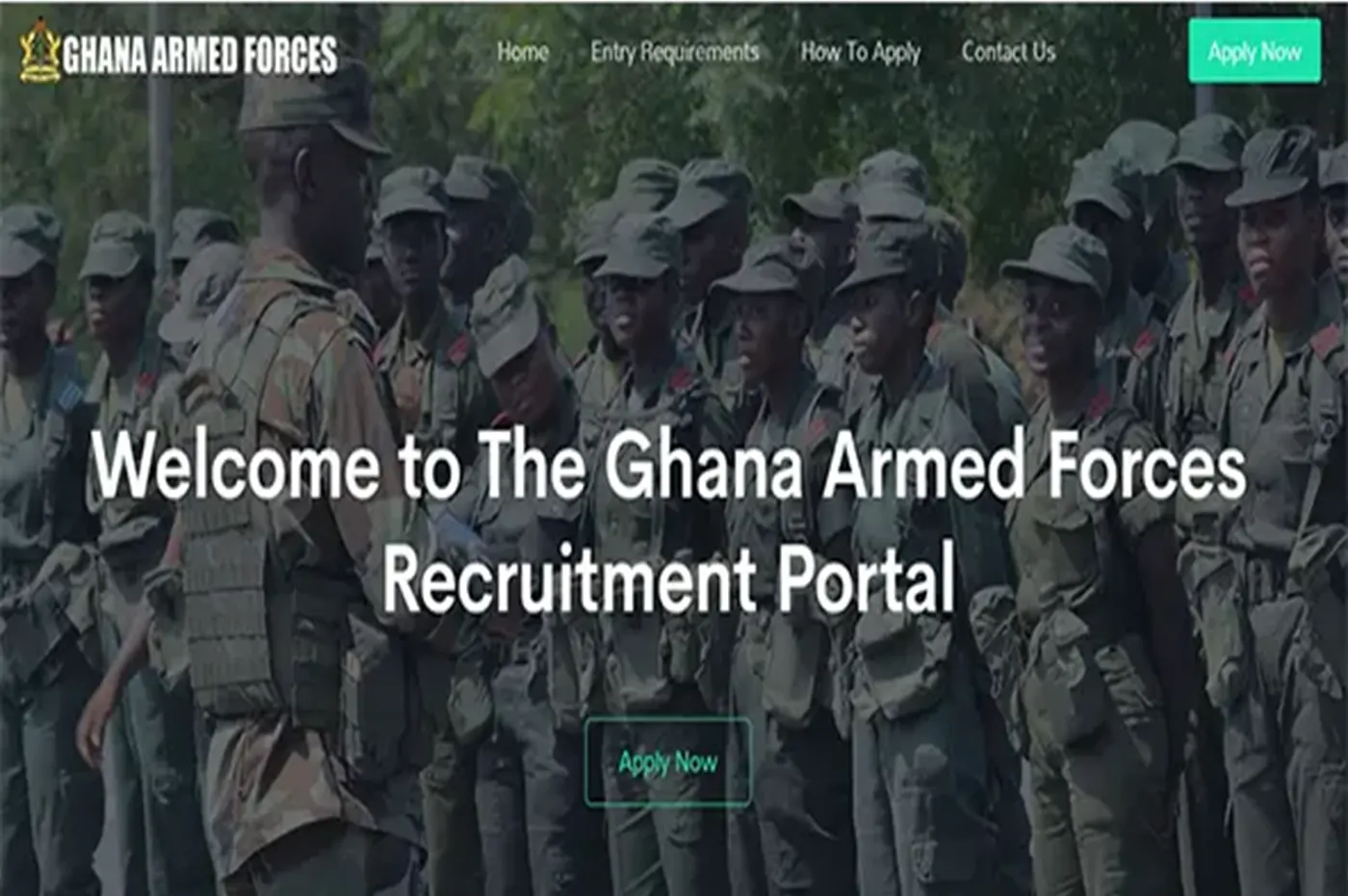 Read more about the article How To Apply For Ghana Armed Forces (GAF) Recruitment 2025