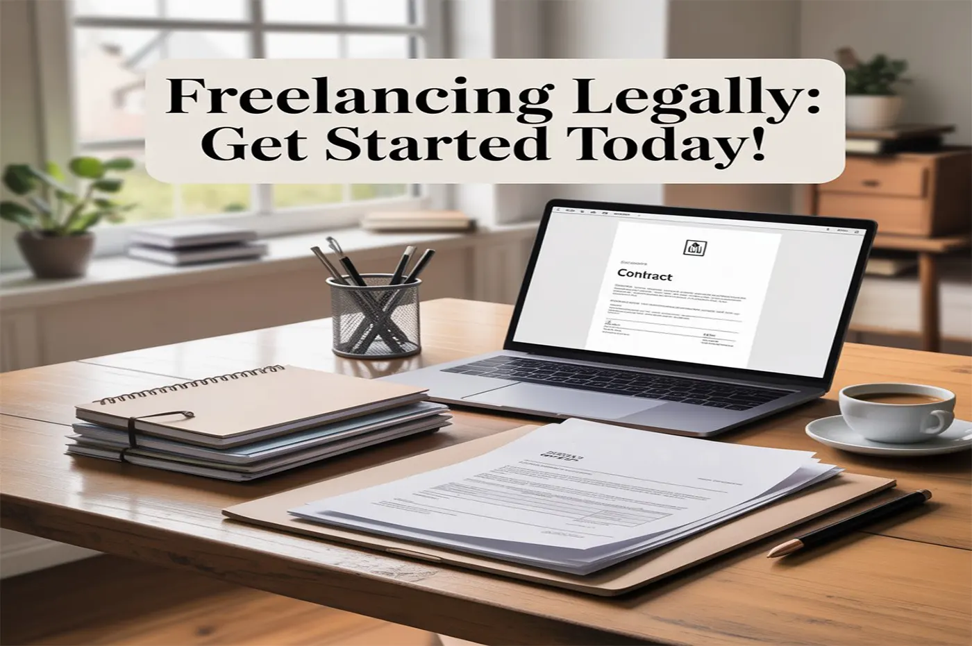 Read more about the article Freelancing Legally: Contracts, Invoices, and Taxes Explained